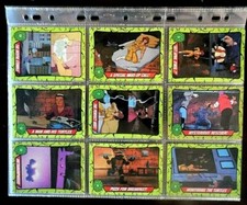 Topps Trading Cards, Teenage Mutant Hero Turtles, 1990 Issue, 49 + 7 Spares  