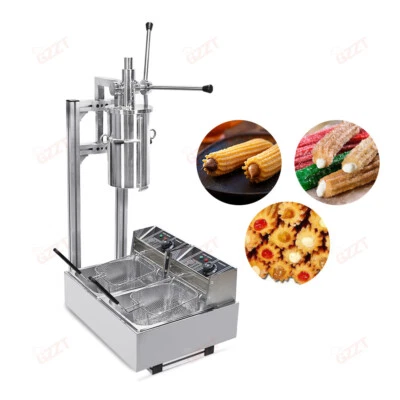 ITOP Spain Churros Maker Only 5L Spanisch Churros Maker machine 4pcs Three-Loch Düsen