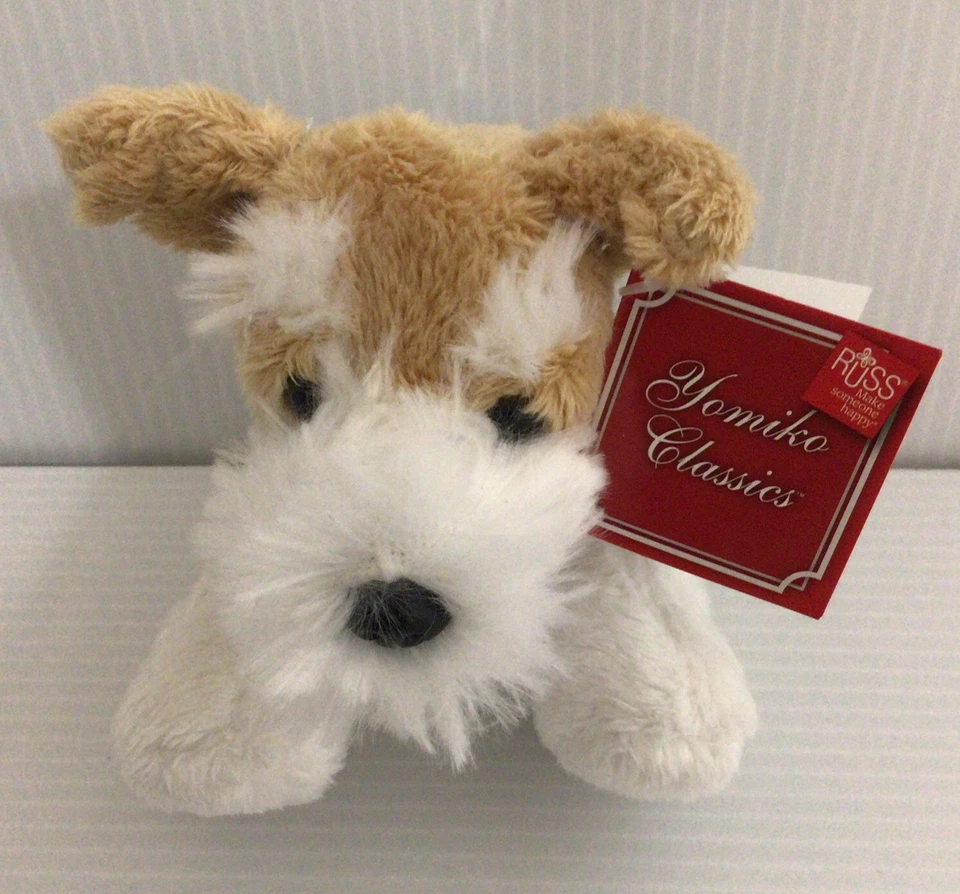 Yomiko Classics Russ Berrie Fox Terrier 5” Make Someone Happy Kellytoy