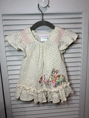 Bonnie Baby Girls 6-9 Month Bunny Dress - Image 1 of 2
