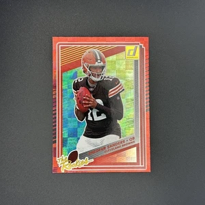 Shedeur Sanders RC - 2025 Donruss The Rookies #5 SP Cleveland Browns - Bild 1 von 2