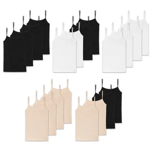 Top de espagueti para mujer SCHIESSER, paquete de 4 - Single Jersey, serie 95/5, uni - Imagen 1 de 25
