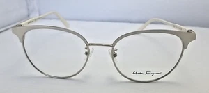 Salvatore Ferragamo SF 2201 721 Eyeglasses Gold /Ivory 51-18-145 New - Picture 1 of 6