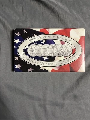Territory Quarter Collection 2009 Platinum Gold Denver and Phili Mints USA Coins - Image 1 of 4