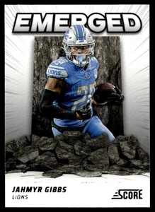 2024 Score Emerged Jahmyr Gibbs #EM-JGS - Picture 1 of 2