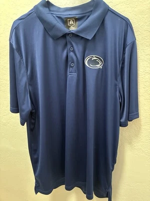 Polo de fútbol americano Penn State Nittany Lions J America manga corta azul para hombre XXL Foto 1 de 4