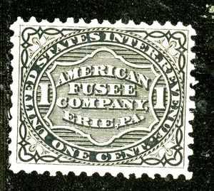 RO 9d, American Fusee Co.  match revenue stamp. - Picture 1 of 2