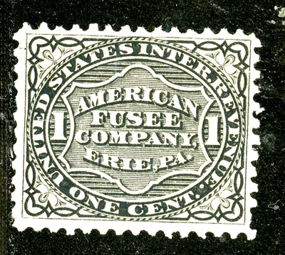 RO 9d, American Fusee Co.  match revenue stamp. - Image 1 of 2
