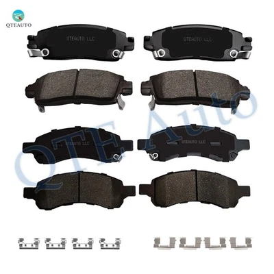 Juego de 8 pastillas de freno delanteras-traseras de cerámica para GMC Envoy 2006-2009 Foto 1 de 4