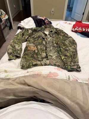 Redhead silent hide Camouflage Hunting LS button Down Shirt-SM - Image 1 of 4