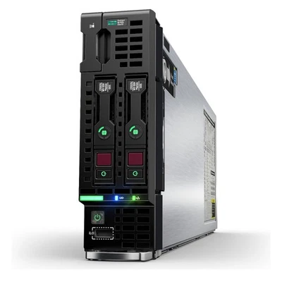 HPE ProLiant BL460c Gen10 U.2 NVMe Blade Server: Xeon Silver 4214, 96GB DDR4 - Immagine 1 di 4