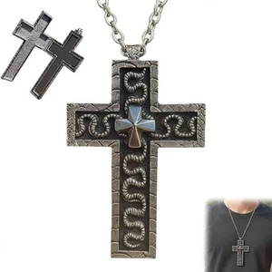 with Secret Compartment Chain Pendant Necklace Openable Charm Jewelry - Picture 1 of 17
