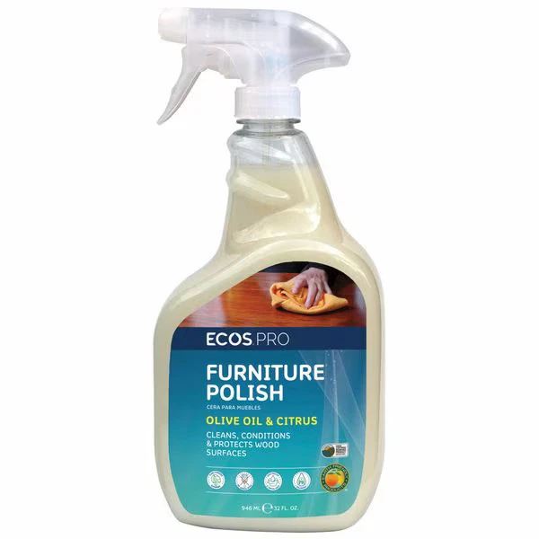 Ecos Pro Furniture Wood Polish Cleaner,PK6 PL9731/6 Ecos Pro PL9731/6 - Image 1 of 1