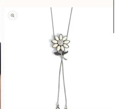 Боло стиль белый бирюзовый как камень цветок папарацци новый цветочный точности - Изображение 1 из 2