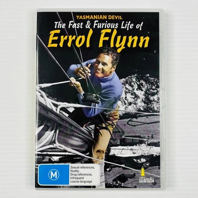 Tasmanian Devil The Fast & Furious Life Of Errol Flynn DVD Region Free Tracked - Image 1 of 4