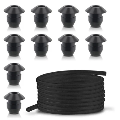 Fuel Line& 10 Grommet For Husqvarna 223 223L 322 323 325 326 503735801 580457501 - Image 1 of 4