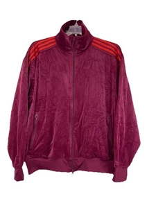 Adidas Ivy Park Beyonce Giacca da Pista in Velour XL Legno di Ciliegio Unisex - Foto 1 di 13