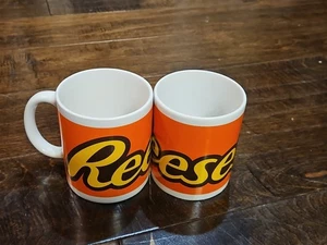 2- Reese's Peanut Butter Cups Espresso Mug Ceramic Coffee Mug Nice! - Picture 1 of 4