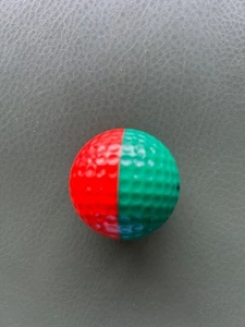 (1) PING EYE GOLF BALL DARK GREEN/RED - Picture 1 of 3