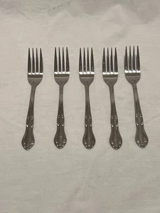 Stainless Steel Fork Korea 7 Inches 5 Forks - Picture 1 of 5