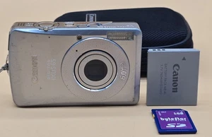 Canon IXUS 65 6.0MP Digital Camera Silver. No Charger. - Picture 1 of 12