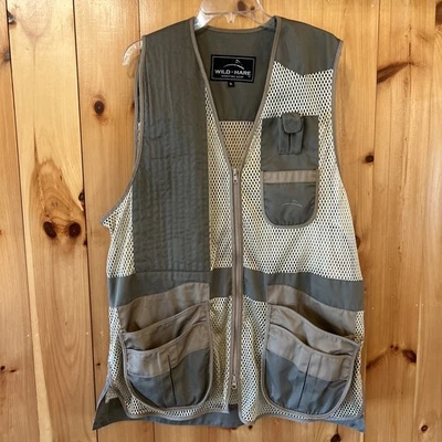 Wild Hare Men's Heatwave Mesh Shooting Vest Right Hand 425S XL Khaki - Image 1 of 4