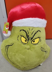 Dr. Seuss Weihnachten Plüsch Der Grinch Weihnachtsmann Hängedeko - LESEN - Bild 1 von 6