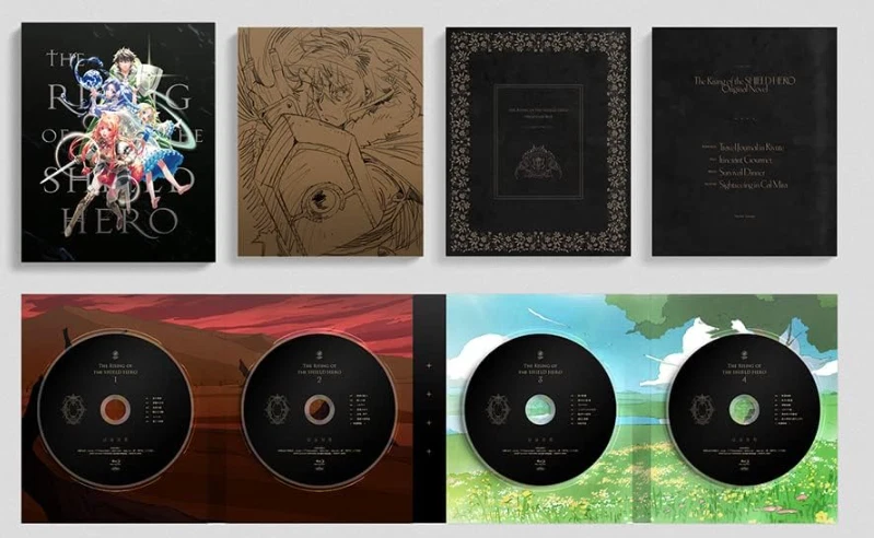The Rising of the Shield Hero Blu-ray Box Edición Limitada Novel Booklet Japón - Imagen 1 de 1