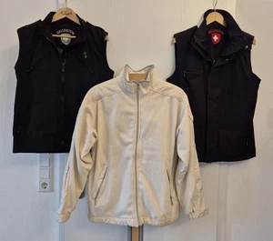 3x WELLENSTEYN Fleecejacke & Westen Gr. L / M Herren Weste Übergangsjacke Set - Bild 1 von 24