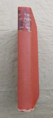 1891 BOOK OVER THE TEACUPS BY OLIVER WENDELL HOLMES Red Cover Houghton Mifflin - Image 1 of 4
