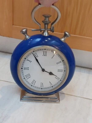 Unusual large Enamelled wall Clock - Image 1 of 4
