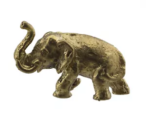 Amulett Figur Elefant Talisman Messing - 462- C53 - Bild 1 von 5