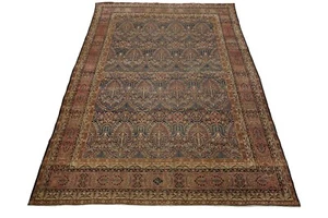 Lav̇ar-Kerḿan Antique Rug - 9'5" x 13'7" - Picture 1 of 11