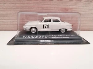 PANHARD PL17 RALLYE DE MONTE CARLO 1961 #174 1:43  1 / 43 EDIZIONE EDICOLA MODEL - Foto 1 di 9