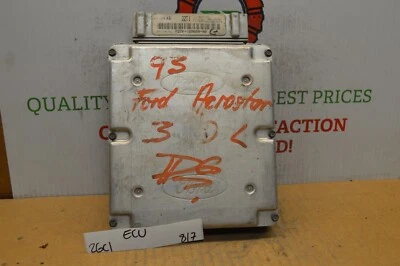 1992-93 Ford Aerostar Engine Control Unit ECU F27F12A650NB Module 817-26C1 - Imagem 1 de 4