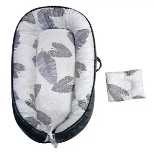 Babynest Kokon für Neugeborene , Baumwoll Kuschelnest Nestchen - Bild 1 von 12