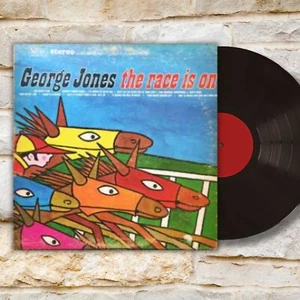 George Jones the Race is On LP Vinyl Record - Bild 1 von 1