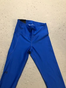Under Armour Pants Women's Small New Hi Rise Royal Blue 1365336 MSRP $50 - Picture 1 of 4