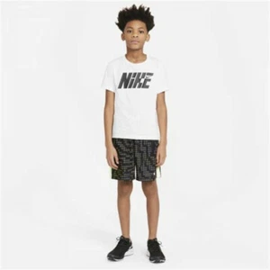Nike Boys Dri-FIT Shorts 8" da0264-011 NWT XS Black - Picture 1 of 5