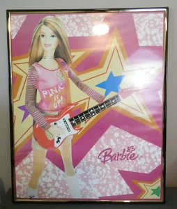 Foto póster enmarcado de Barbie Mattel de Rocker Rockstar de la década de 2000 2004 Trends 16" x 20" - Imagen 1 de 3