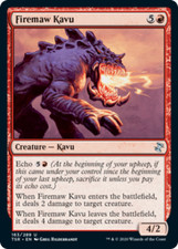 Firemaw Kavu FOIL Time Spiral Remastered PLD Red Uncommon MAGIC CARD ABUGames