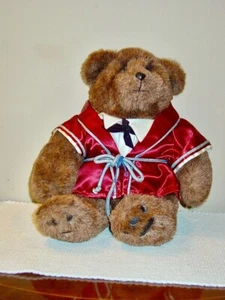 Gund Bear formeller Bademantel 15 Zoll dunkelbraun signiert 1983 - Bild 1 von 2