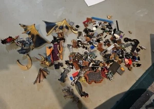 Mega Bloks Dragons Krystal Wars Minifigs And Accessories Large Lot Wings BP - Picture 1 of 10