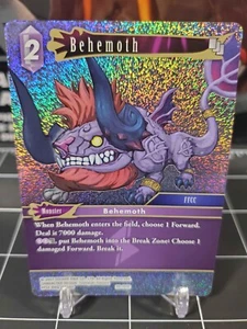 Behemoth 20-101C Common FOIL Opus 20 Dawn of Heroes Final Fantasy TCG FFTCG Card - Imagen 1 de 2