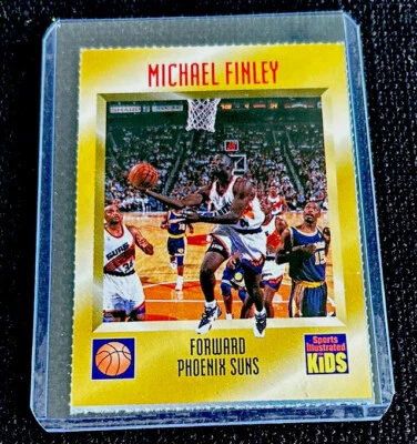 MICHAEL FINLEY ROOKIE RARE SPORTS ILLUSTRATED FOR KIDS SI 1994-95 PHOENIX SUNS - Image 1 of 2