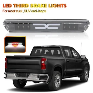 Third brake light For 2004-2012 Chevy Colorado GMC Canyon Black Clear Lens - Picture 1 of 22