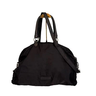 Bolsa de ombro Liebeskind Berlin Naomi tiracolo náilon alça destacável preta - Imagem 1 de 4