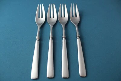 4 обеденные вилки Dansk ANVIL Япония нержавеющая сталь 7 3/4 дюйма - Изображение 1 из 4