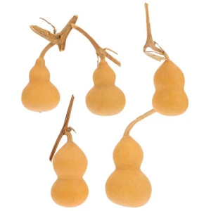 5 Stck. Mini Kürbis Form Schmuck Einzigartig Kürbis Ornament Home Desktop Dekoration - Bild 1 von 12