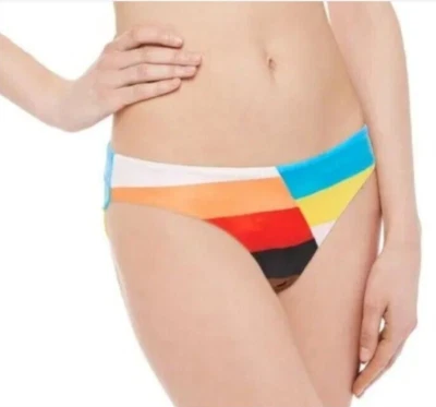 Mara Hoffman Mujer L Zoa Arco Iris Multi Fondo de Natación Nuevo con Etiquetas Upf 50+ Foto 1 de 4